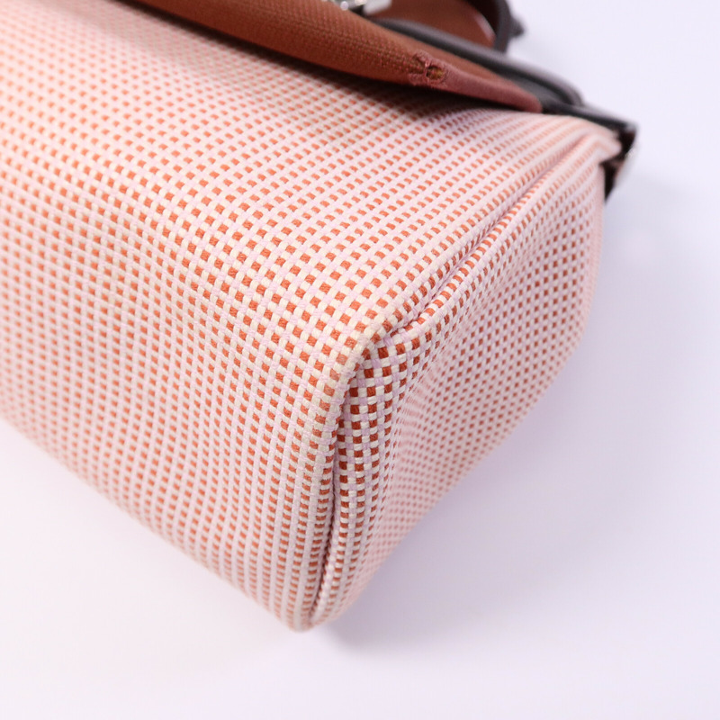 HERMES 帆布Herbag 31手挽肩背兩用袋Rouge Sellier-12