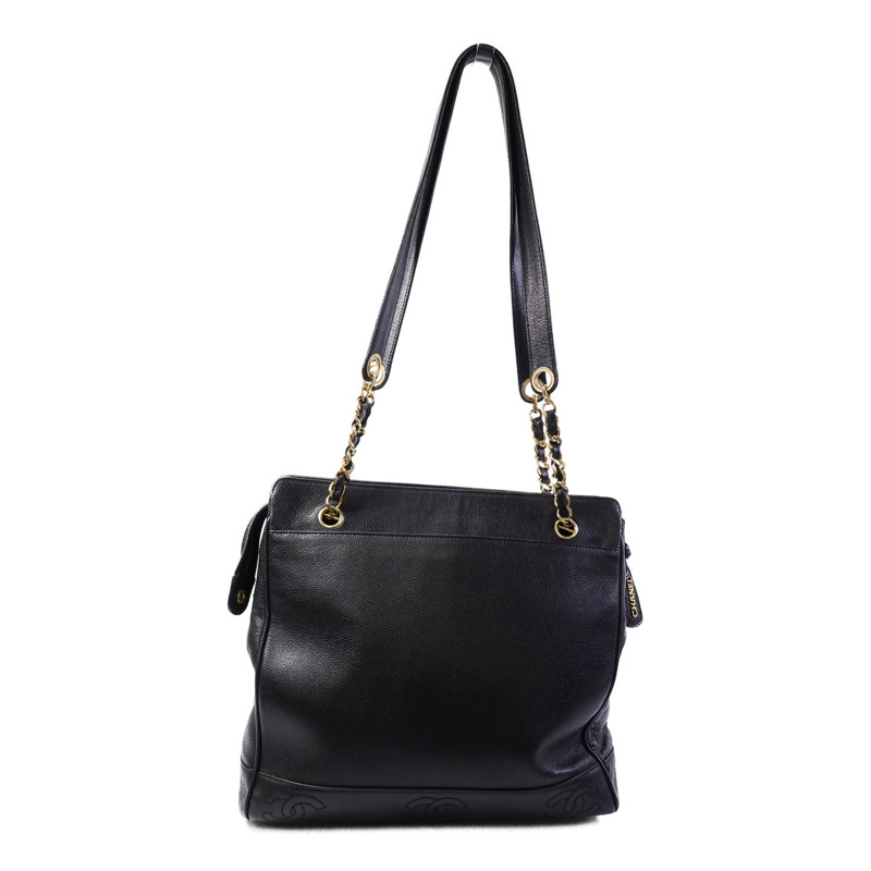 CHANEL 牛皮皮革Vintage Tote Bag肩背袋-1