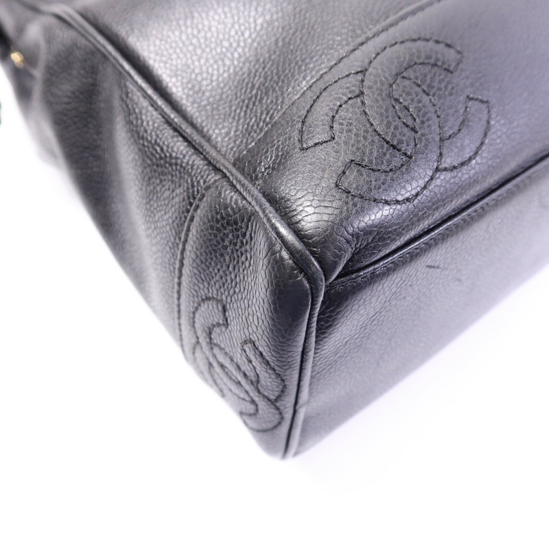 CHANEL 牛皮皮革Vintage Tote Bag肩背袋-12