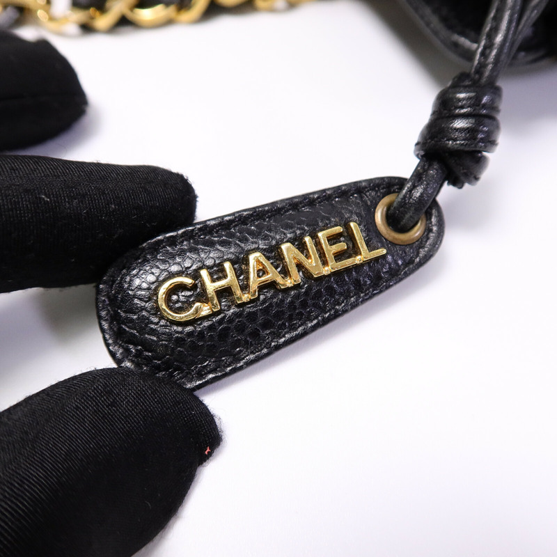 CHANEL 牛皮皮革Vintage Tote Bag肩背袋-13