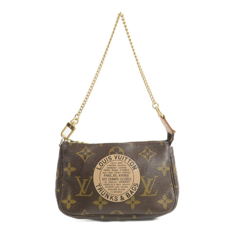 LOUIS VUITTON Monogram Mini Pochette Accessoires手挽袋