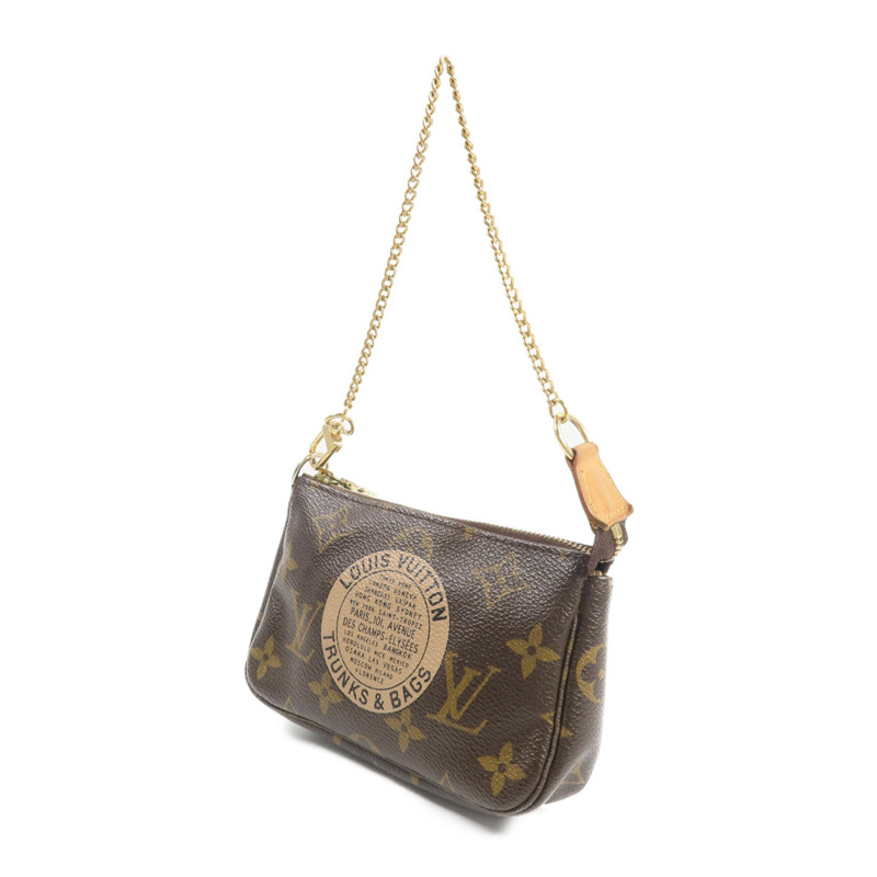 LOUIS VUITTON Monogram Mini Pochette Accessoires手挽袋-1