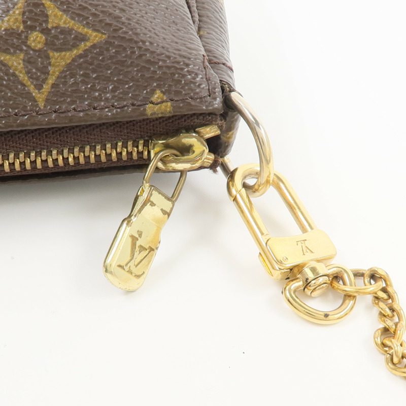 LOUIS VUITTON Monogram Mini Pochette Accessoires手挽袋-8