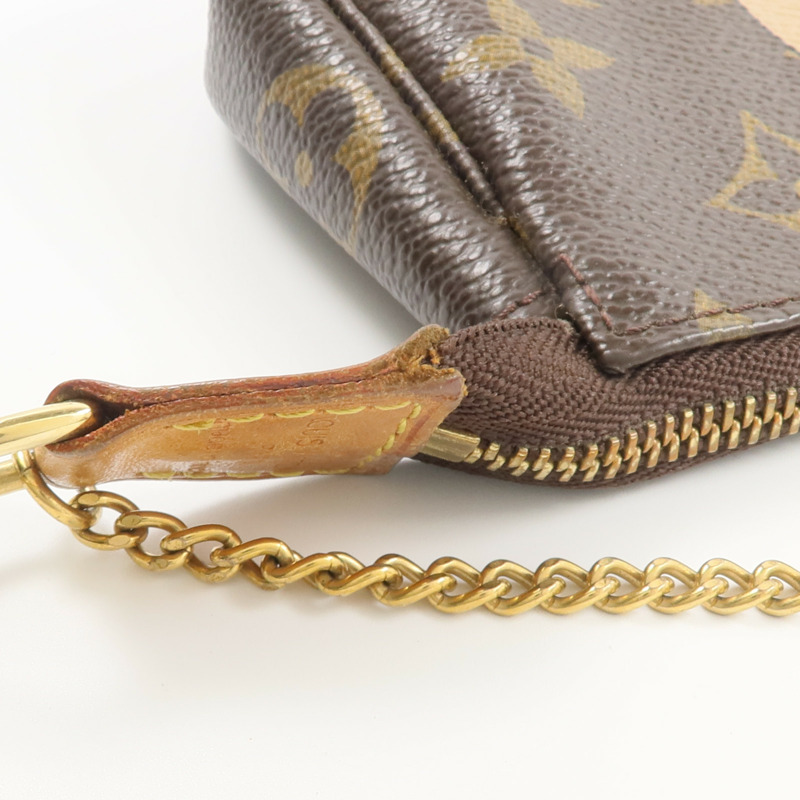 LOUIS VUITTON Monogram Mini Pochette Accessoires手挽袋-14