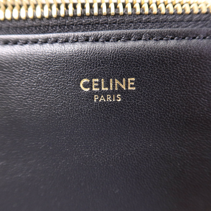 CELINE 牛皮皮革Trio肩背袋-5