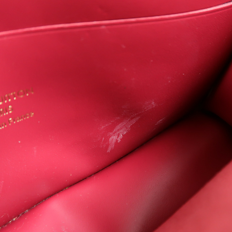 LOUIS VUITTON Monogram Portefeuille Flore金扣鏈帶肩背袋-14
