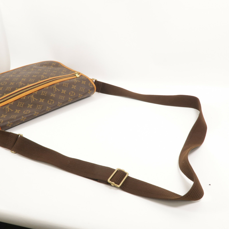 LOUIS VUITTON Monogram Bosphore金扣肩背袋-7