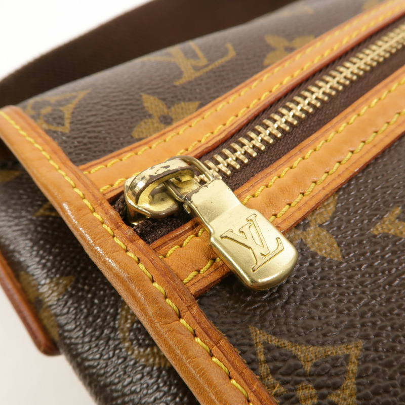 LOUIS VUITTON Monogram Bosphore金扣肩背袋-15