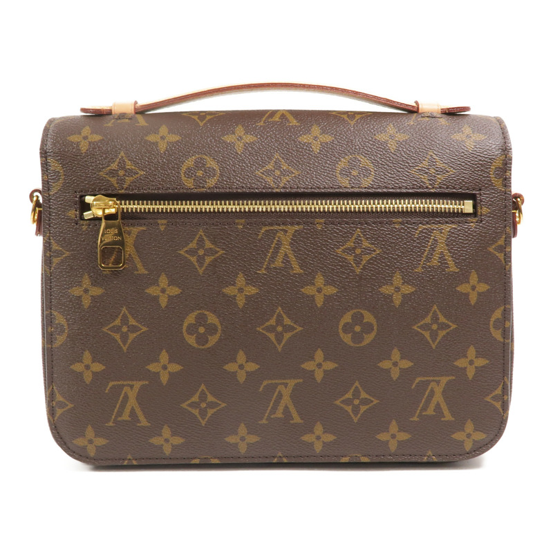 LOUIS VUITTON Monogram Pochette Metis MM金扣手挽肩背兩用袋-1