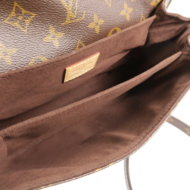 LOUIS VUITTON Monogram Pochette Metis MM金扣手挽肩背兩用袋-4