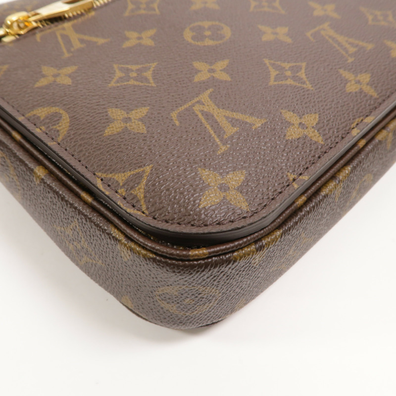 LOUIS VUITTON Monogram Pochette Metis MM金扣手挽肩背兩用袋-13
