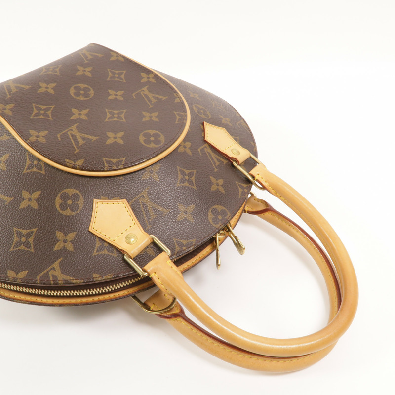 LOUIS VUITTON Monogram Ellipse MM金扣手挽袋-7