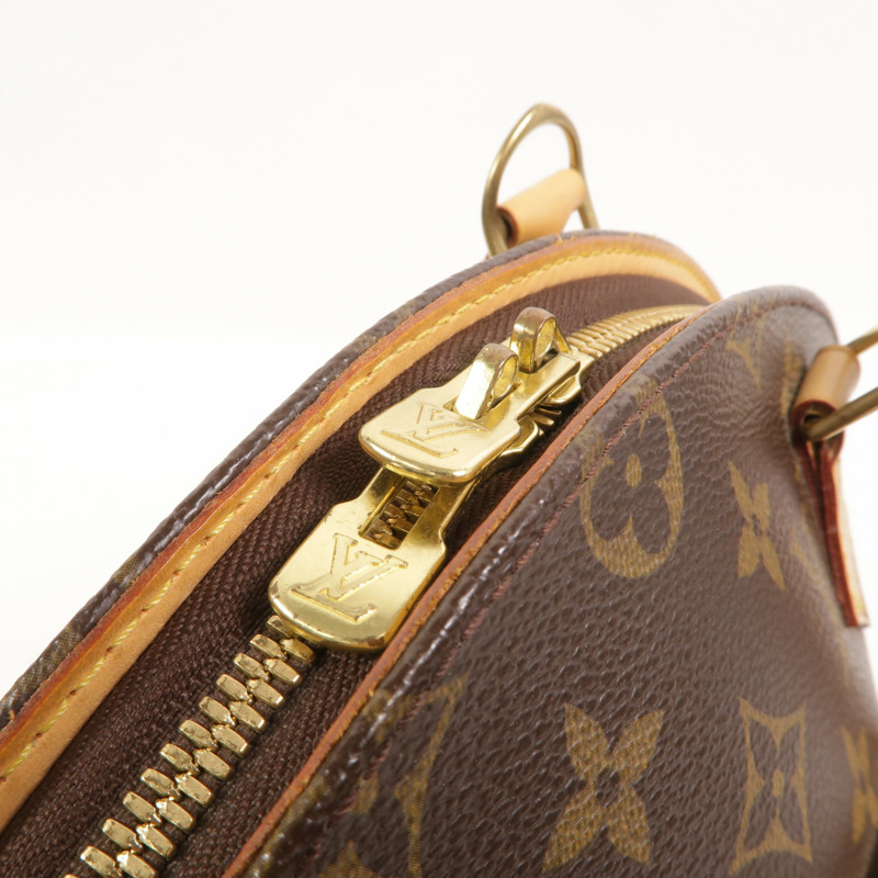 LOUIS VUITTON Monogram Ellipse MM金扣手挽袋-12