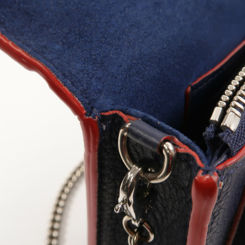 LOUIS VUITTON 牛皮皮革MyLockMe鏈帶肩背袋-16