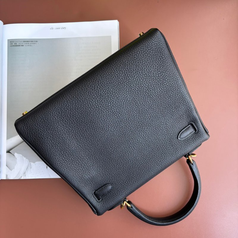 U刻 ::HERMES:: 89 Noir 黑金 Kelly 25 手提包 斜背包 側背包 愛馬仕凱莉包-2