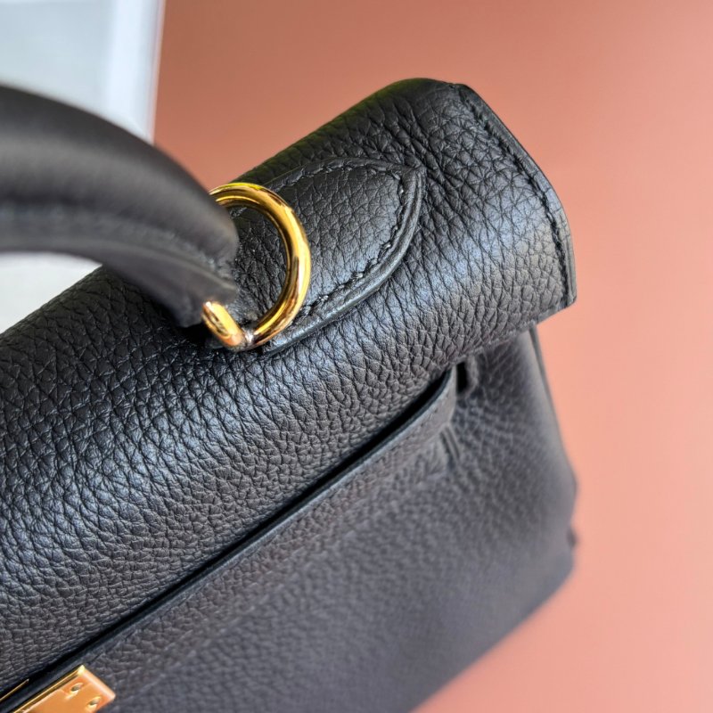 U刻 ::HERMES:: 89 Noir 黑金 Kelly 25 手提包 斜背包 側背包 愛馬仕凱莉包-5