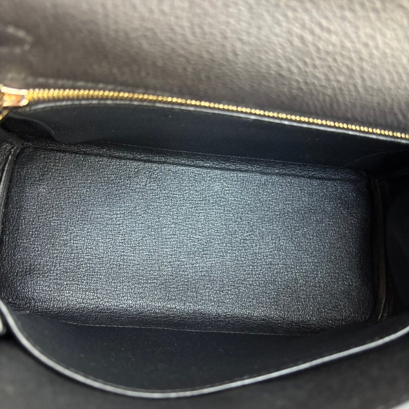 U刻 ::HERMES:: 89 Noir 黑金 Kelly 25 手提包 斜背包 側背包 愛馬仕凱莉包-15