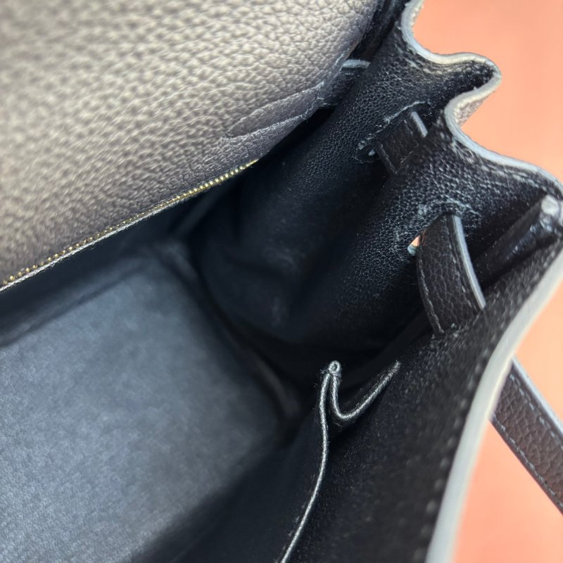 U刻 ::HERMES:: 89 Noir 黑金 Kelly 25 手提包 斜背包 側背包 愛馬仕凱莉包-16
