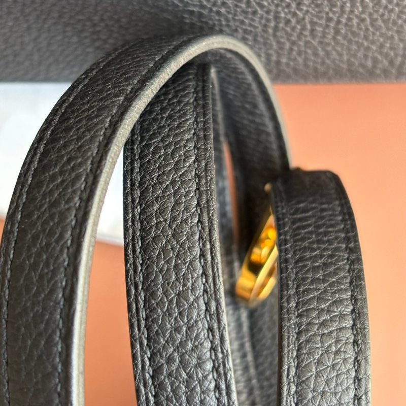 U刻 ::HERMES:: 89 Noir 黑金 Kelly 25 手提包 斜背包 側背包 愛馬仕凱莉包-26