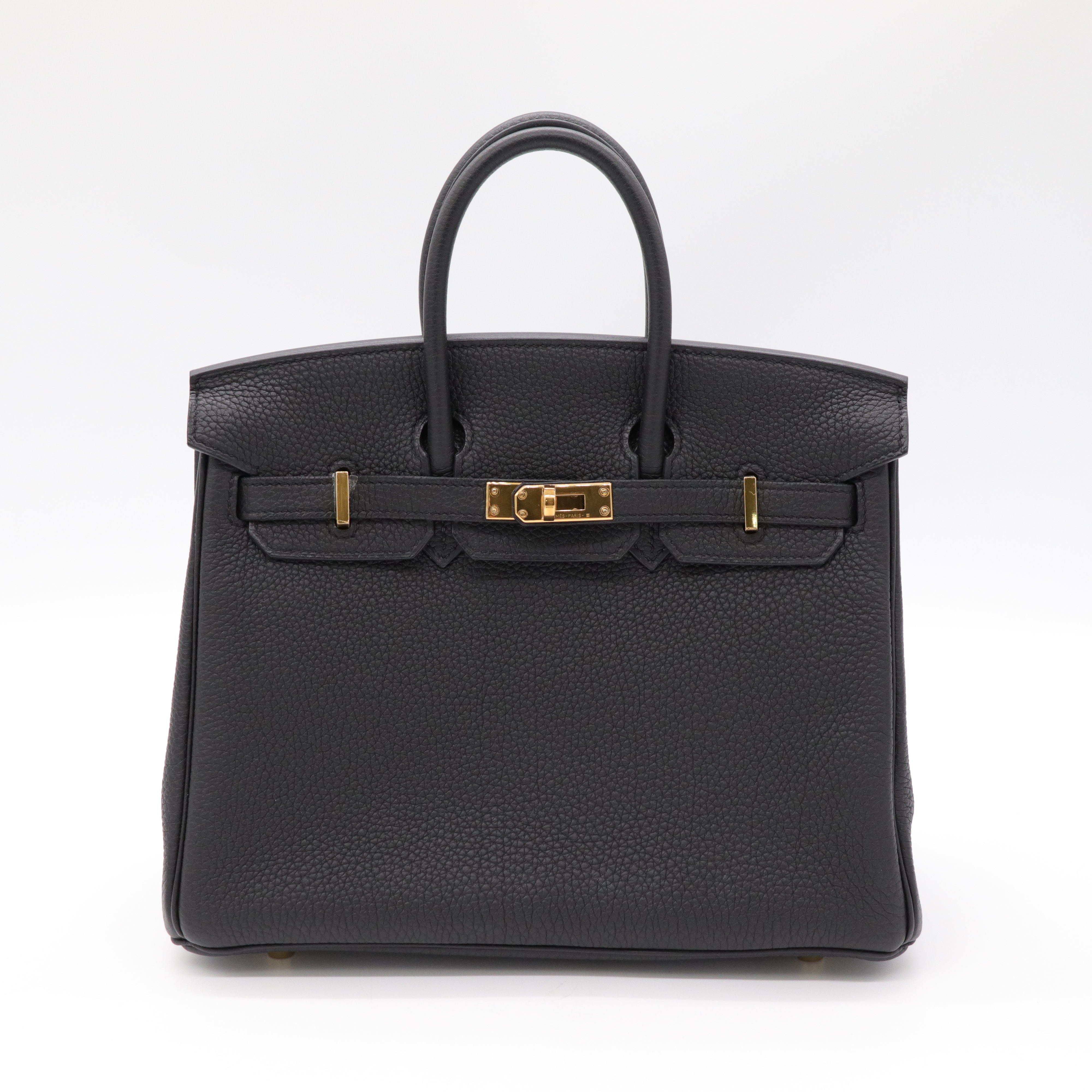 Hermès 愛馬仕 Birkin 25 BK25 Togo 牛皮 手提包 鉑金包 C 刻-1
