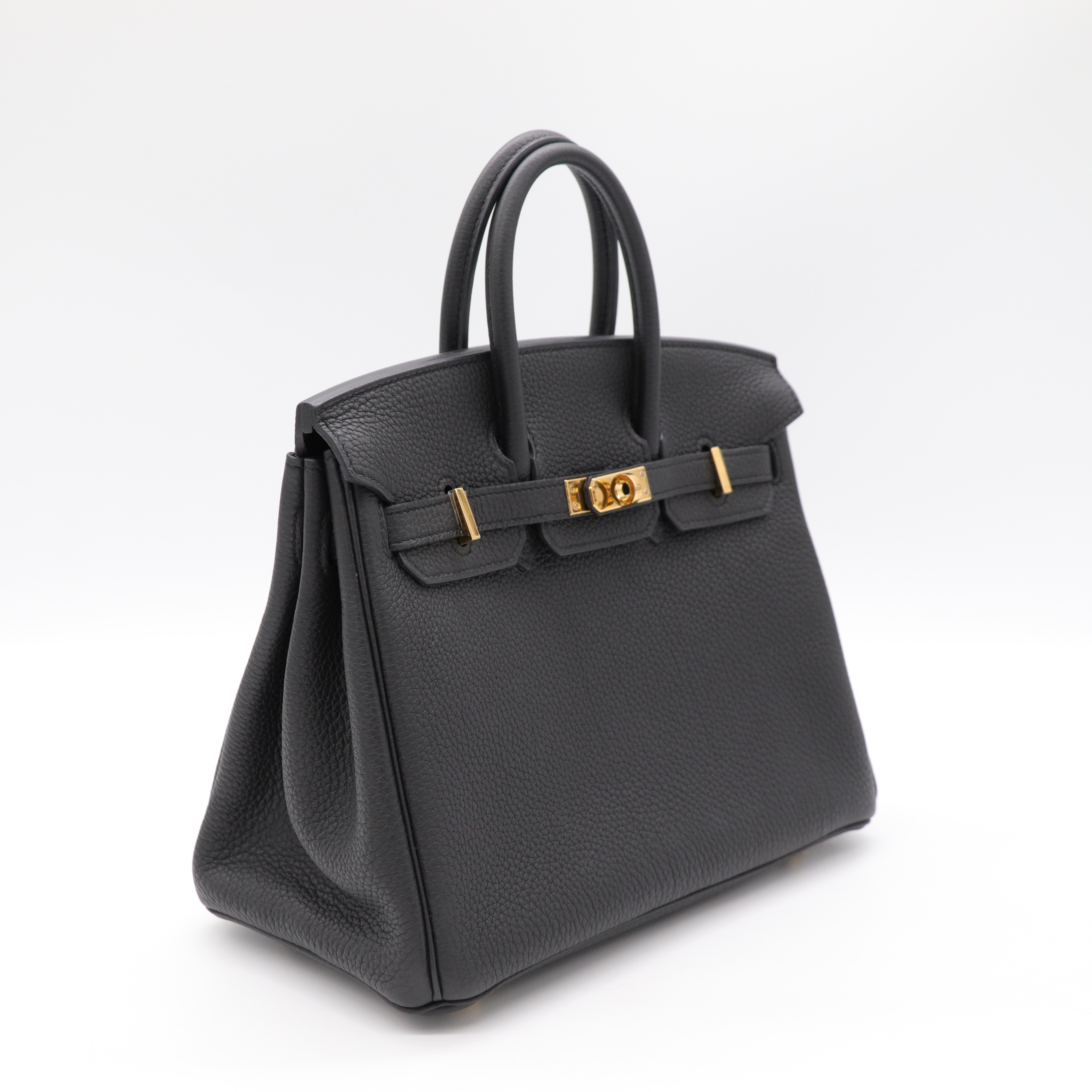 Hermès 愛馬仕 Birkin 25 BK25 Togo 牛皮 手提包 鉑金包 C 刻-2