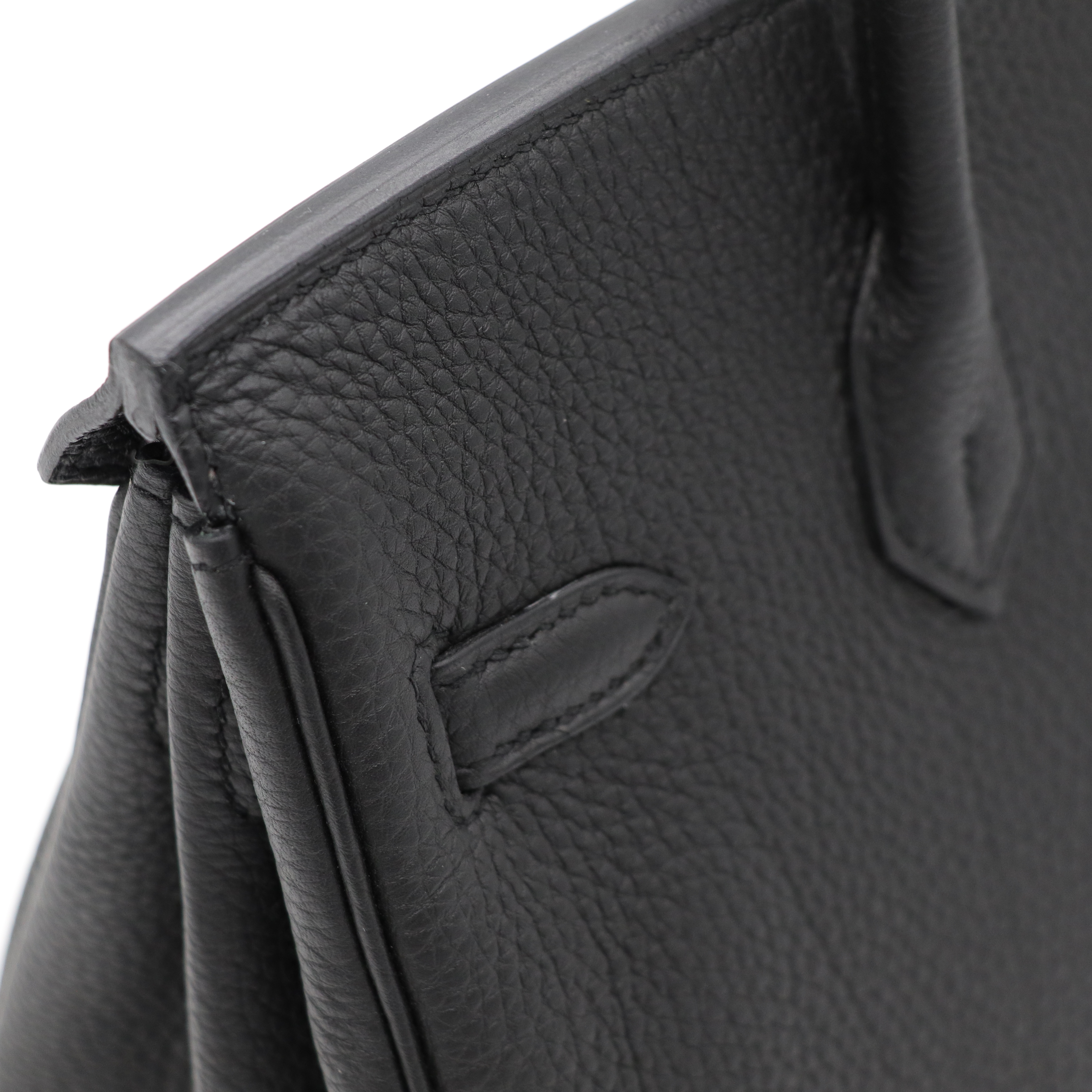 Hermès 愛馬仕 Birkin 25 BK25 Togo 牛皮 手提包 鉑金包 C 刻-9