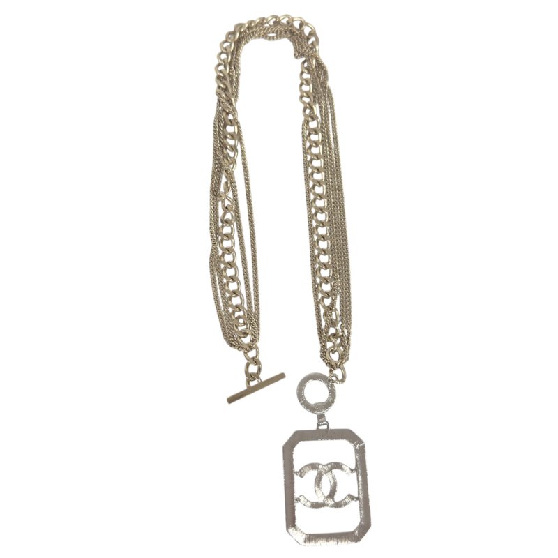 CHANEL CC 水鑽 頸鏈-7