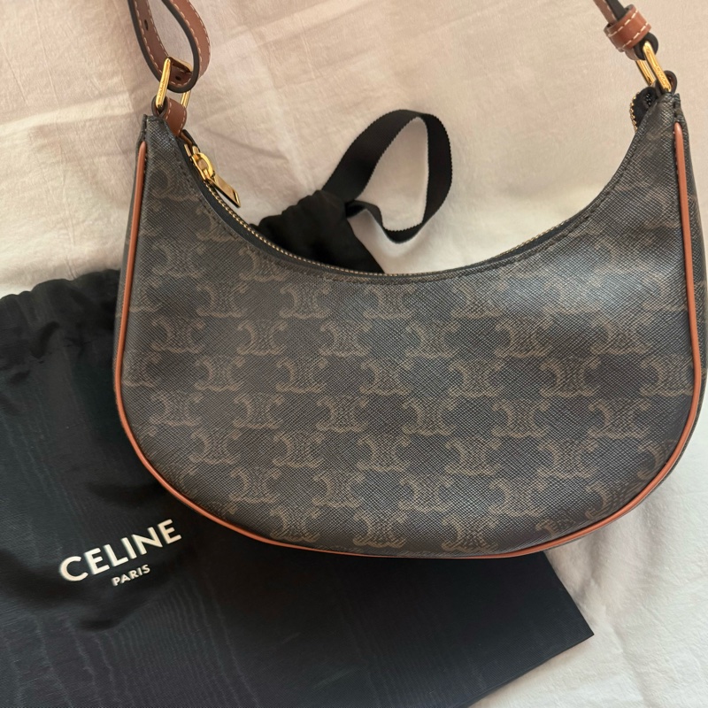 CELINE AVA TRIOMPHE SHOULDER BAG-4