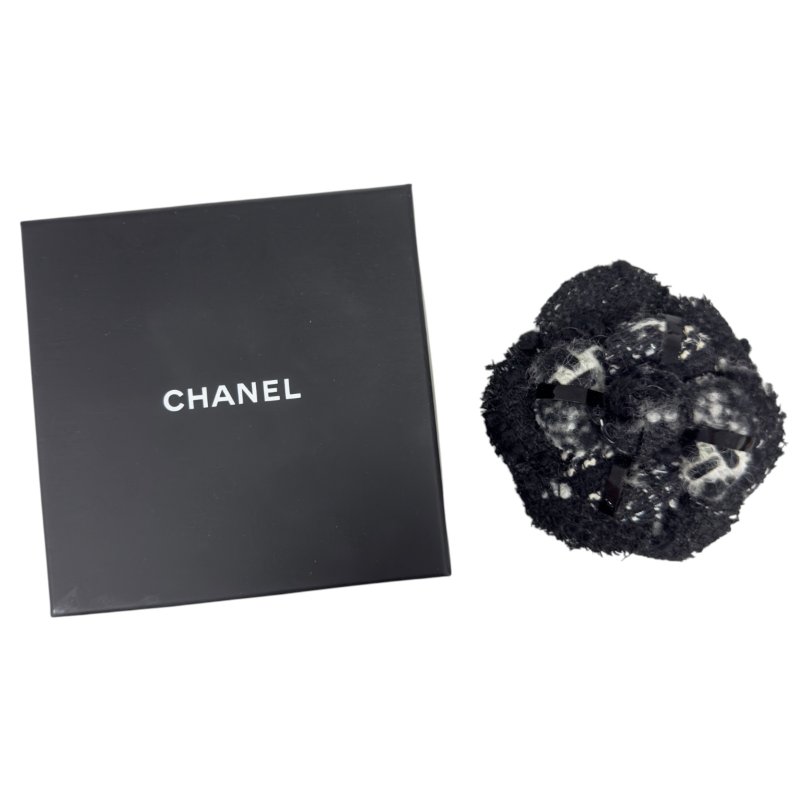 CHANEL 中古 山茶花 胸針-1