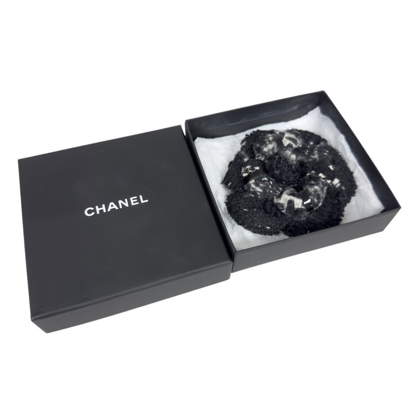 CHANEL 中古 山茶花 胸針-2