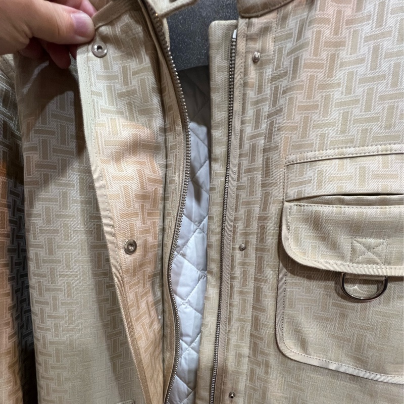 Hermes 可拆卸鋪棉二用外套-8