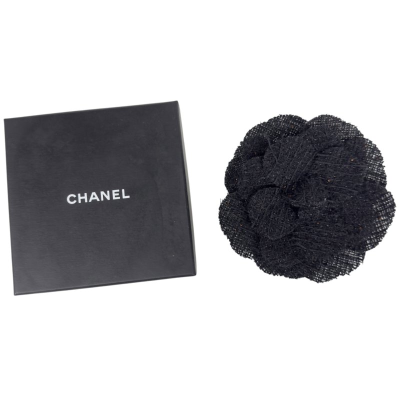 CHANEL 中古 山茶花 胸針-1