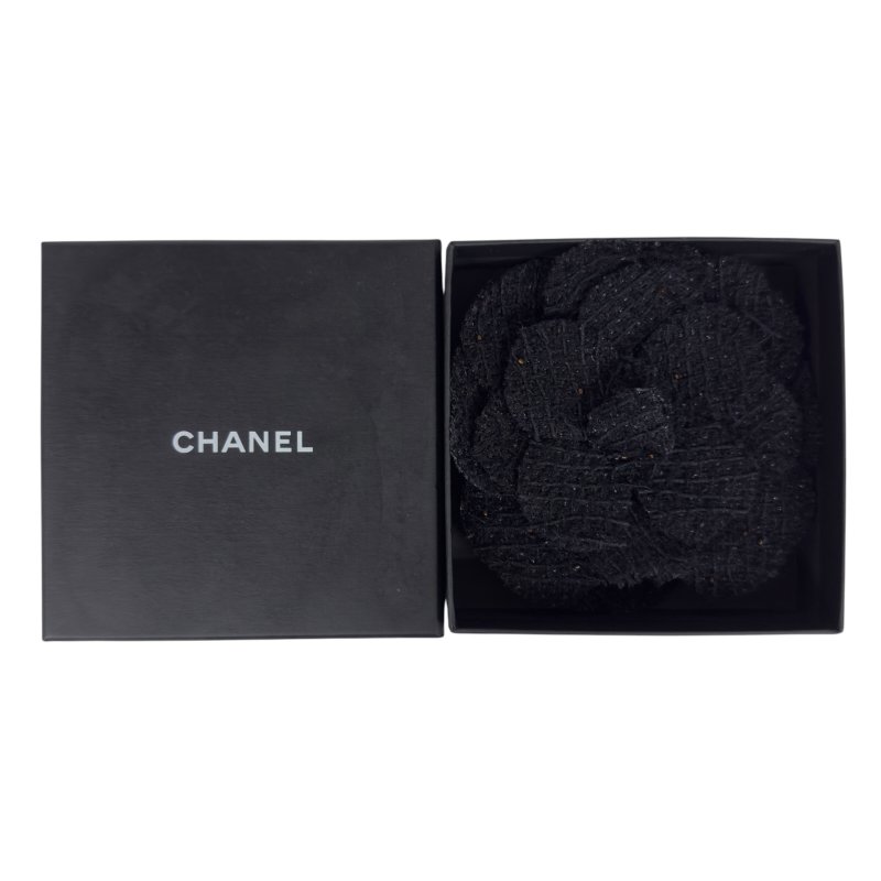 CHANEL 中古 山茶花 胸針-2