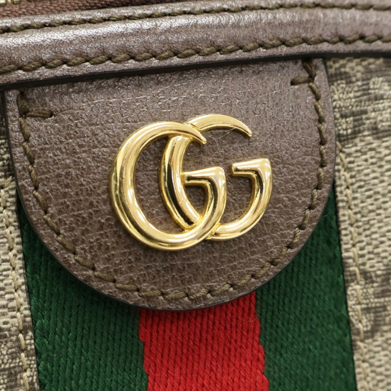 棕色 GG帆布 Ophidia 肩背包【GUCCI 古馳】 499621-6