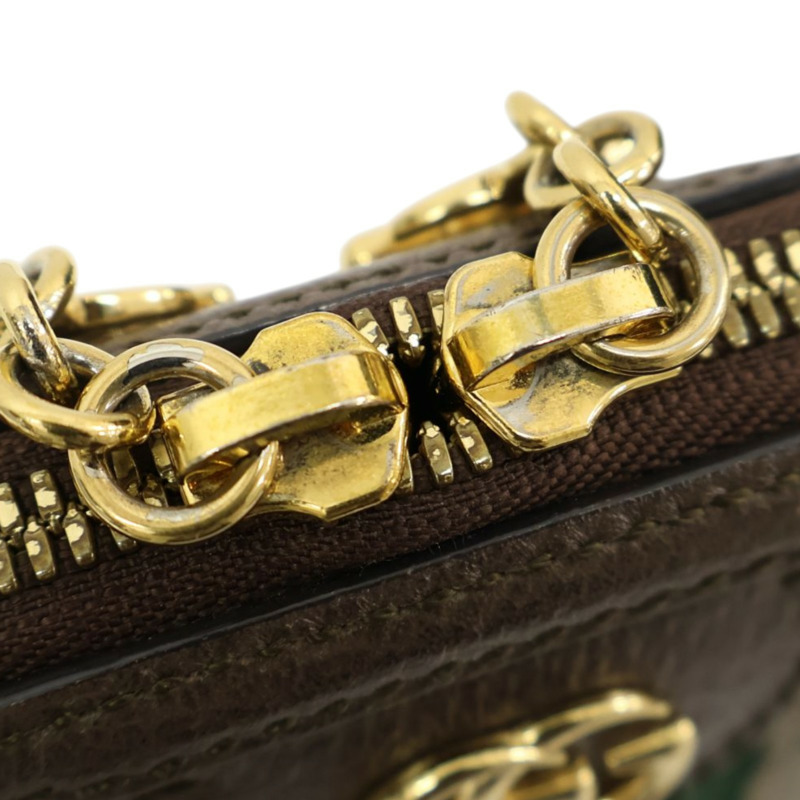 棕色 GG帆布 Ophidia 肩背包【GUCCI 古馳】 499621-14