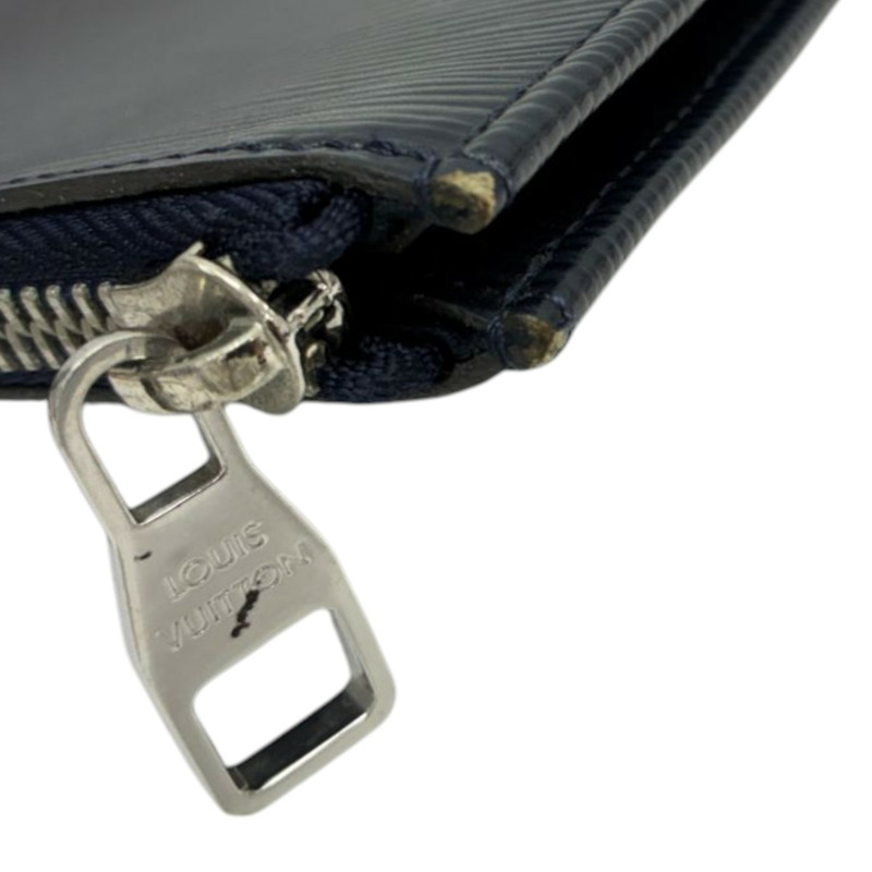 藍色 Epi 水波紋牛皮 Pochette Jour 手拿包【LOUIS VUITTON LV 路易威登】 M58831-10