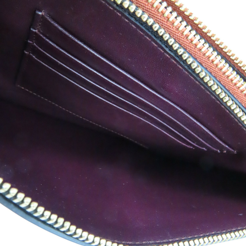 紅/黑色 牛皮 Gate Double Zip Pouch 肩背包 113.54.Z43【LOEWE 羅威】 113.54.Z43-2