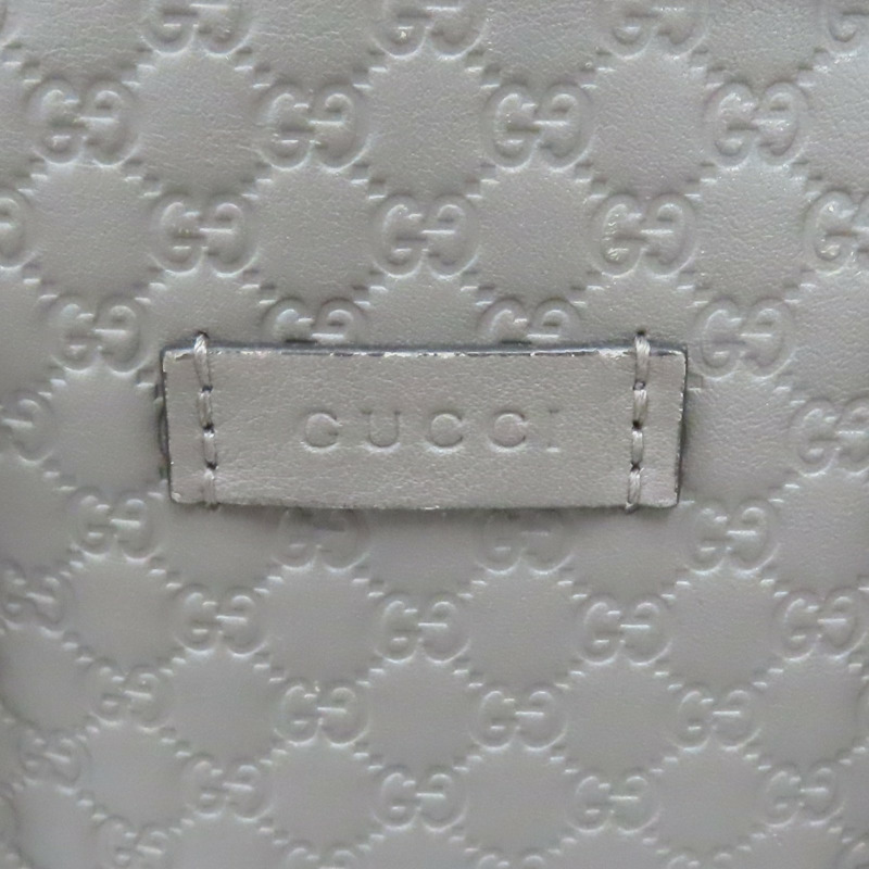 灰色 壓紋牛皮 Guccissima 兩用包 449654【GUCCI 古馳】 449654-4