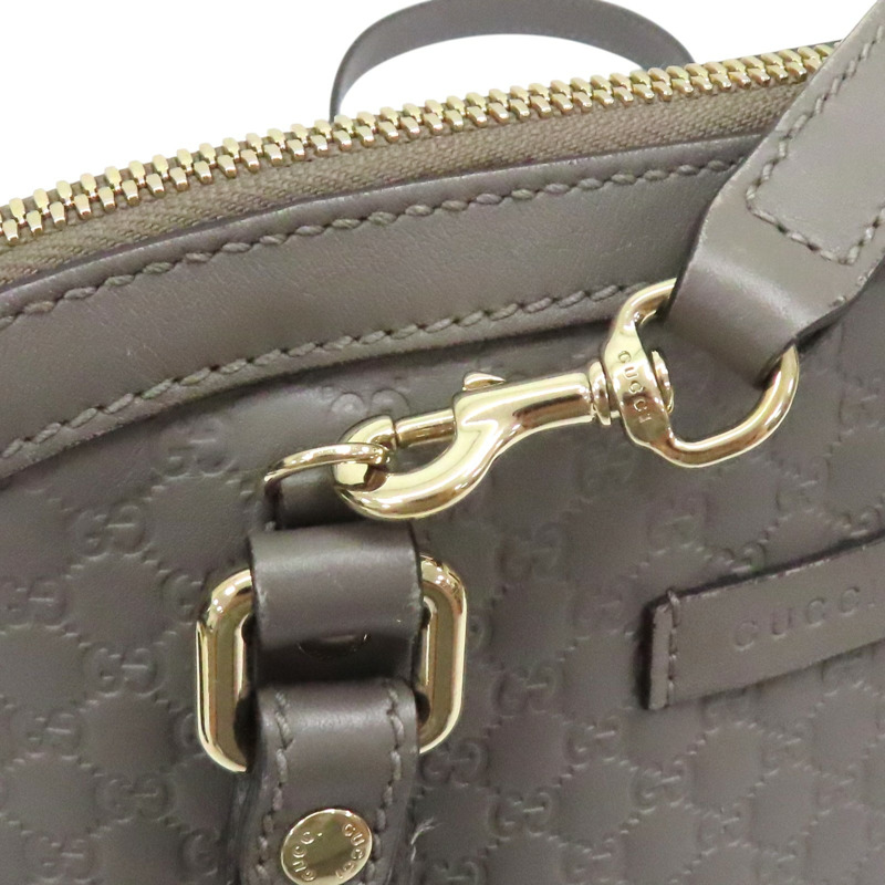 灰色 壓紋牛皮 Guccissima 兩用包 449654【GUCCI 古馳】 449654-14