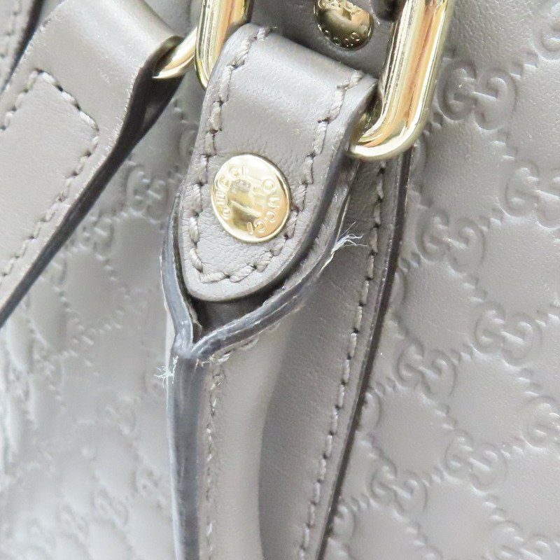灰色 壓紋牛皮 Guccissima 兩用包 449654【GUCCI 古馳】 449654-17