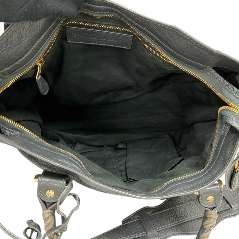 灰色 羊皮 Giant City 肩背包【Balenciaga 巴黎世家】 281770-2