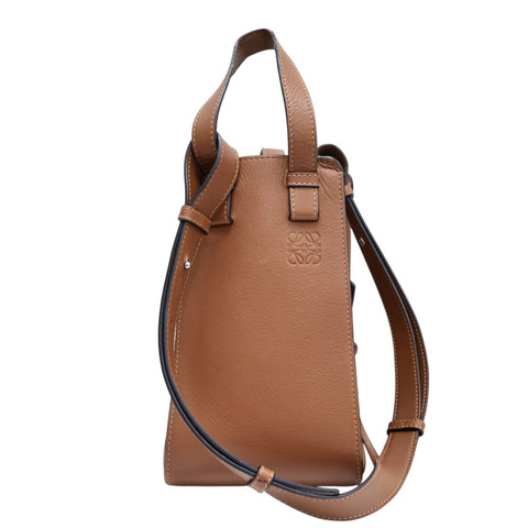棕色 牛皮 吊床包 肩背包【LOEWE 羅威】