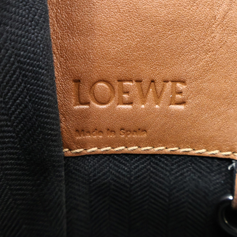 棕色 牛皮 吊床包 肩背包【LOEWE 羅威】-3