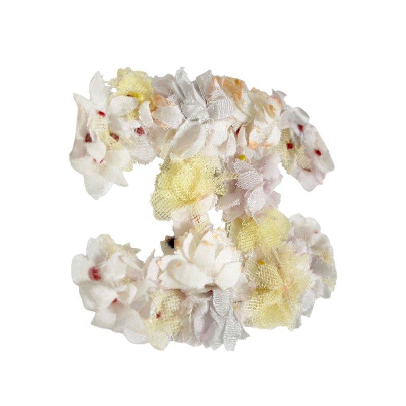 CHANEL 中古 CC 花卉 胸針-3