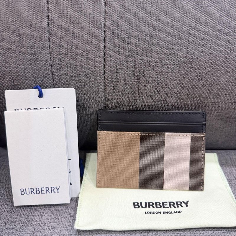 💎Han's house精品服飾💎BURBERRY 格紋 卡包 卡夾 名片夾-4