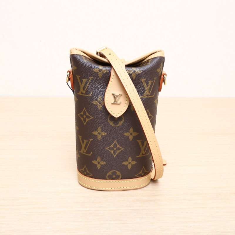 LOUIS VUITTON Foldme薯條包老花PVC晶片肩背包-1