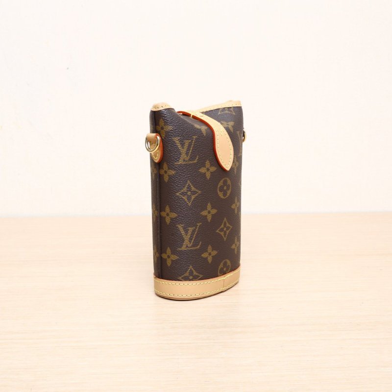 LOUIS VUITTON Foldme薯條包老花PVC晶片肩背包-4