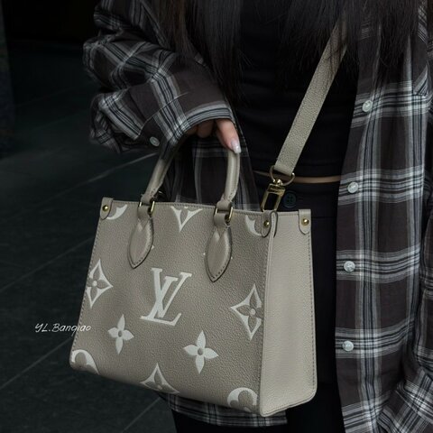 S5456-LV 斑鳩灰OnTheGo PM手提斜背包M45779