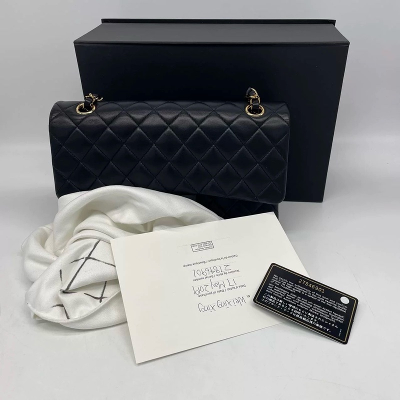 香奈兒雙層口蓋包Chanel Classic flap25 medium-6