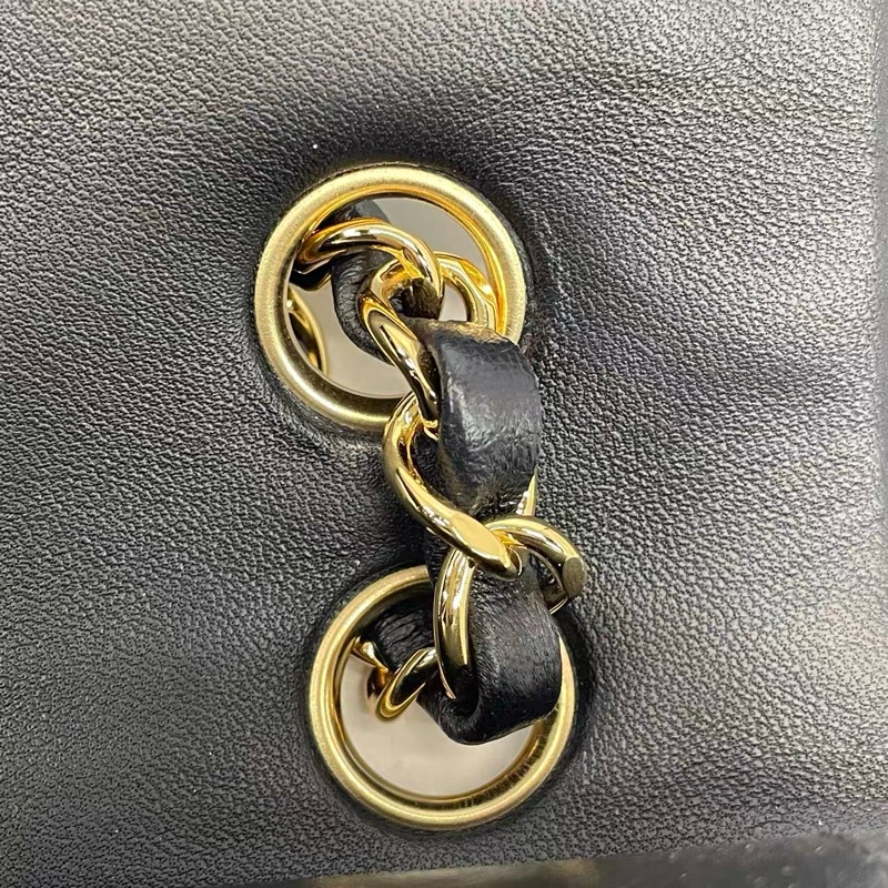 香奈兒雙層口蓋包Chanel Classic flap25 medium-10